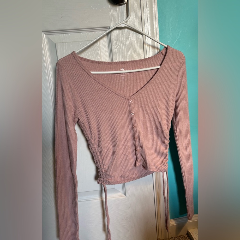 Hollister Cropped Long Sleeve